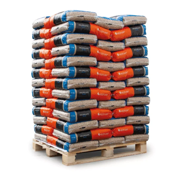 Heizfuxx Pellets Blauw 6mm ENplus A1 – 65 Zakken 15KG Per zak